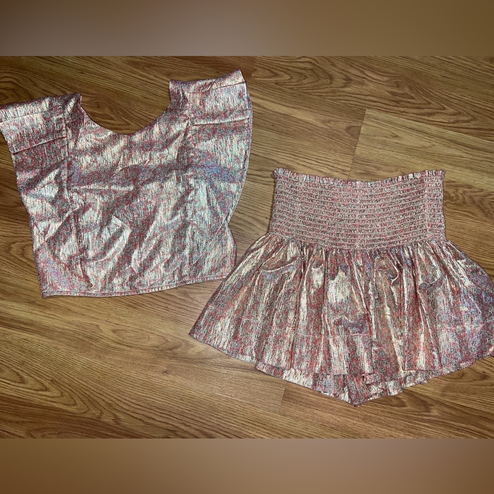 KOCH set XS shorts small top
